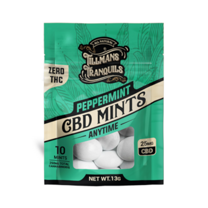 Tillman's Tranquils CBD Mints (THC Free)