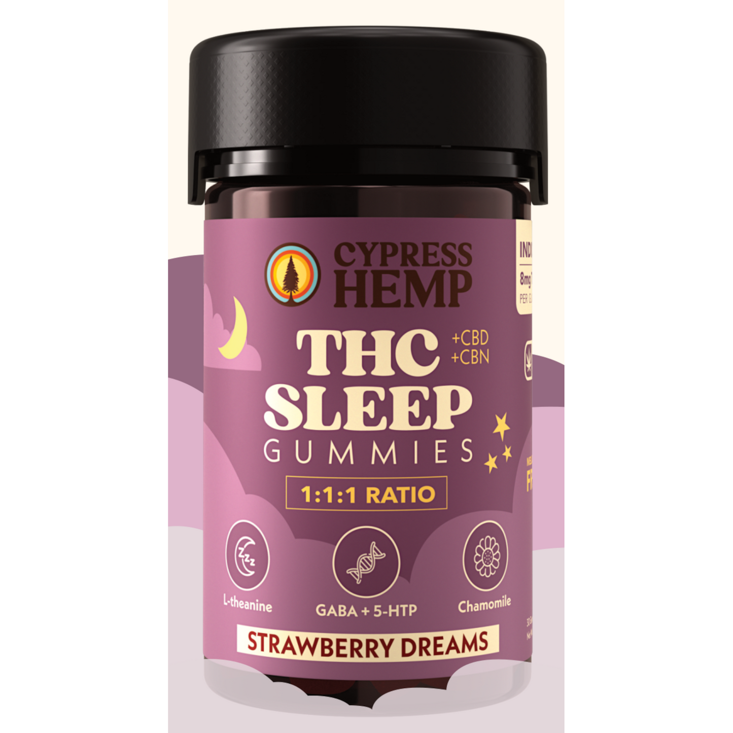 Cypress Hemp THC Sleep Gummies