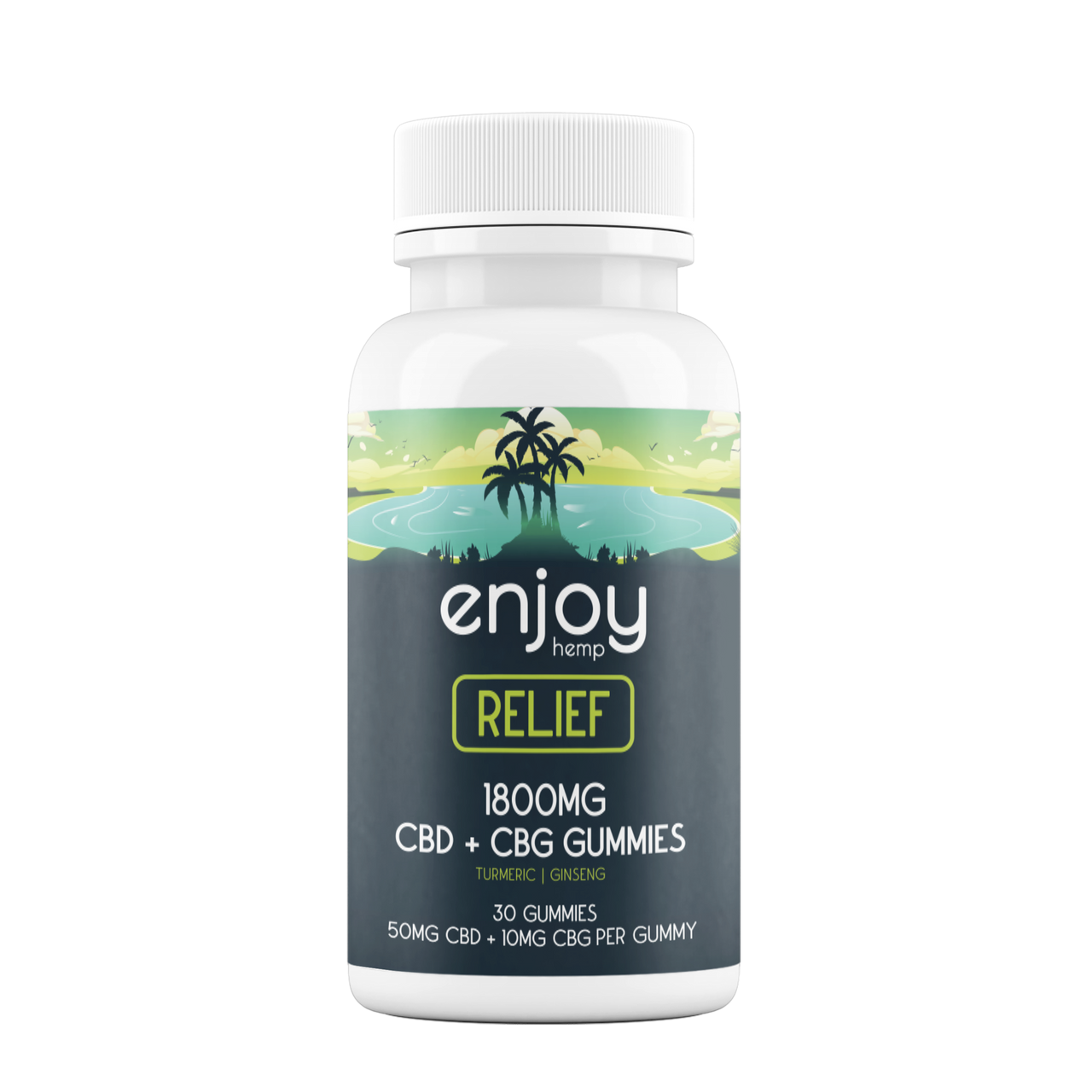 Enjoy Relief CBD+CBG Gummies