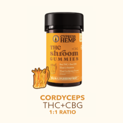 Cypress Hemp THC+Mushroom Gummies