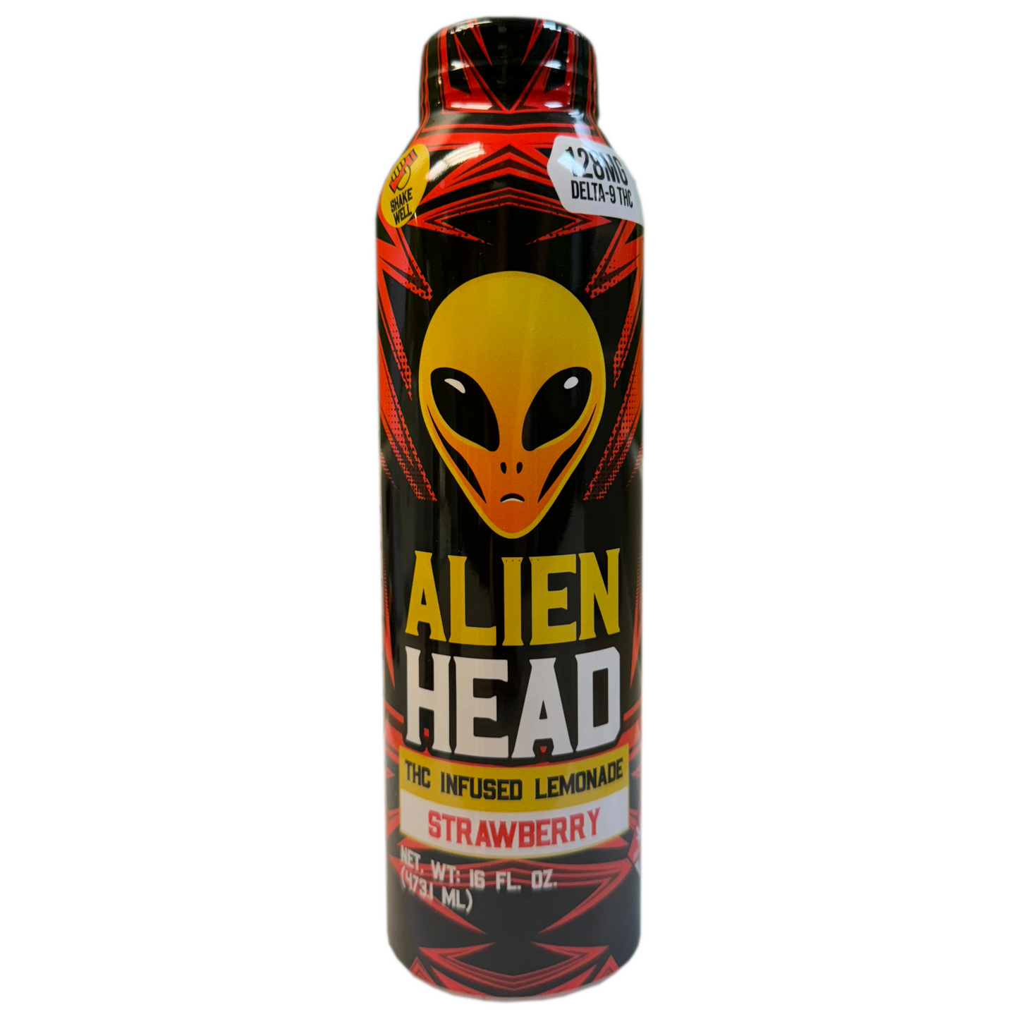 Alien Head Delta-9 THC Lemonade 128mg