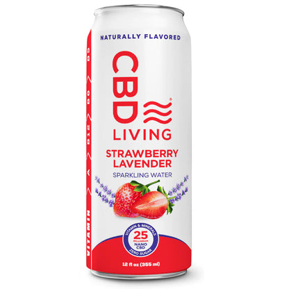 CBD Living Sparkling Water