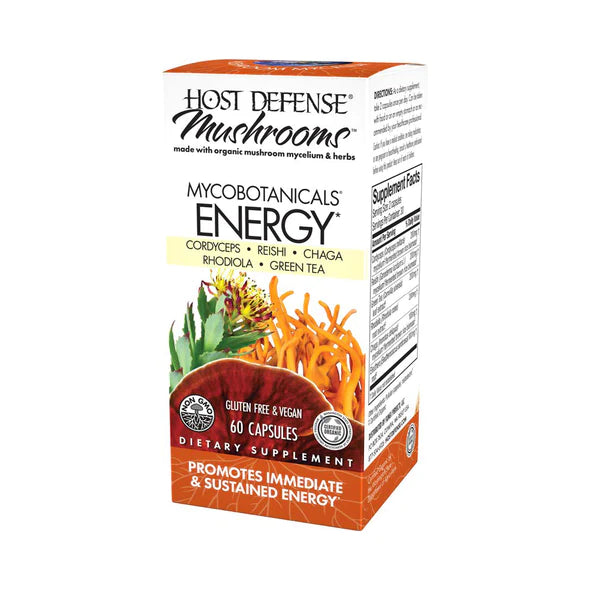 Host Defense Mushrooms MycoBotanicals Energy Capsules