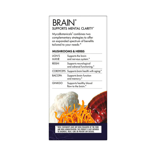 Host Defense Mushrooms MycoBotanicals Brain Capsules