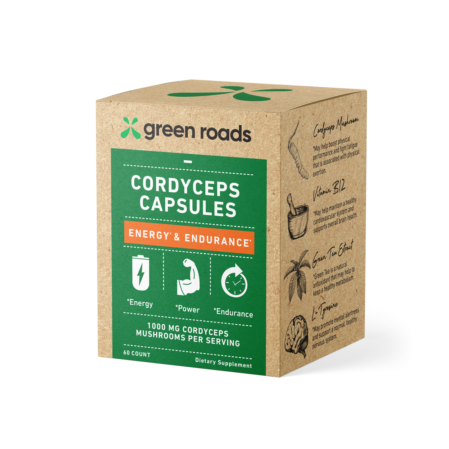 Cordyceps Energy & Endurance Capsules