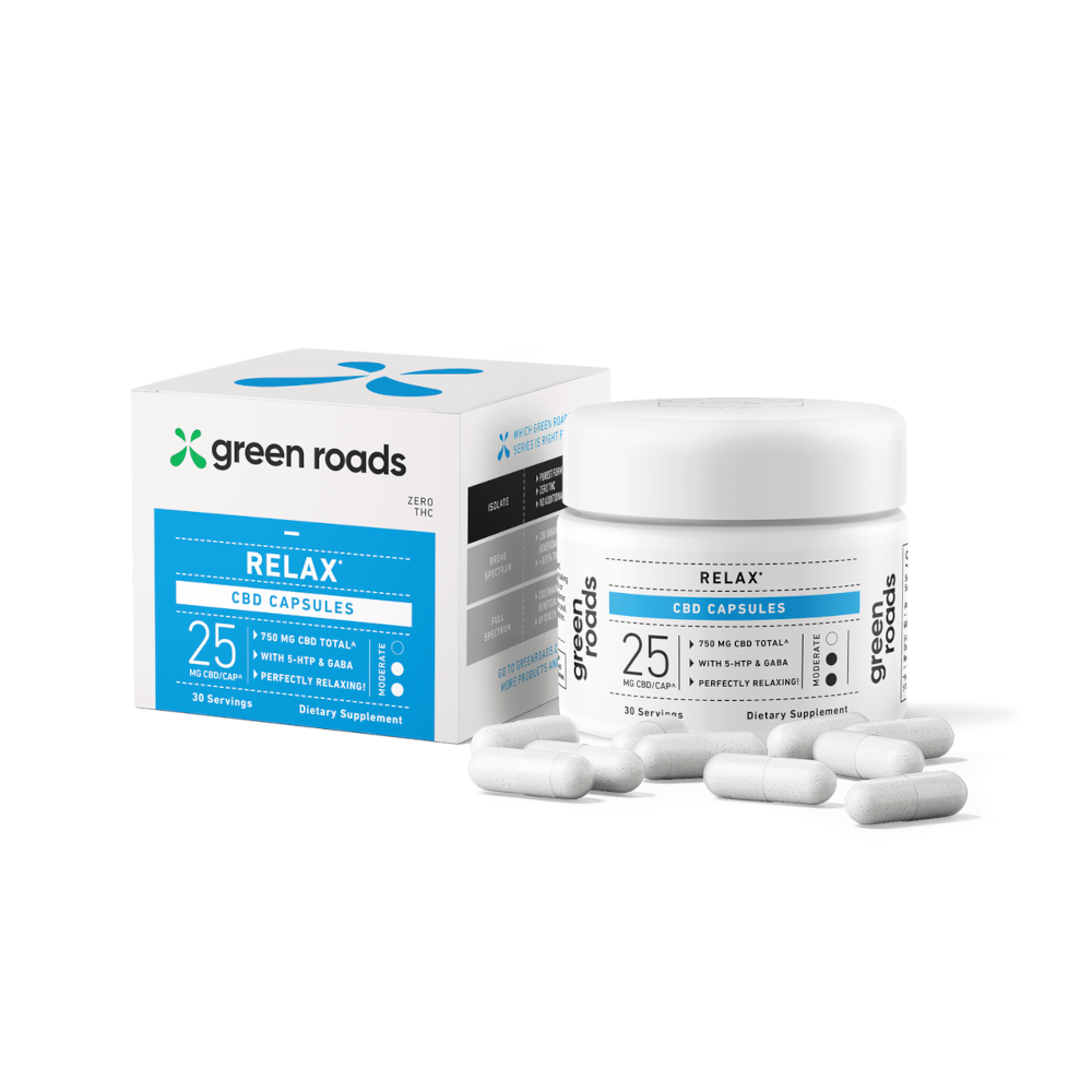 CBD Isolate Relax Capsules